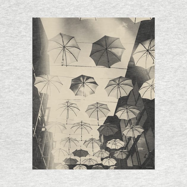 Vintage Dublin Umbrellas by Rosemogo